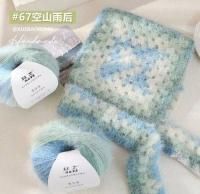 Пряжа Fansen Snow Velvet (67); Состав: 38% шерсть, 40% нейлон, 22% акрил; 100г/260м